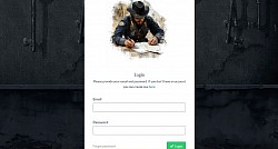 @ Coin Republic - The login page to gain access to portfolio and town.