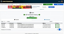 @ Bank - Another Deposit of money using crypto currency as method of funding.