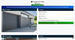 @ Garage - Cost price : 5,000 CPSD