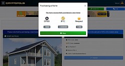 @ Property Market - Successfully purchased a new house. House Type : 