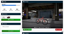 @ Garage - Purchased bicycle packed in the garage.